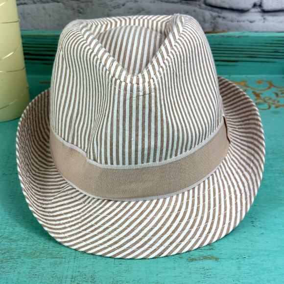 Toby Beige and White Fedora - Toddler 2 years to 4 years - Picture 2 of 6